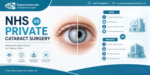 Read more about the article NHS vs Private Cataract Surgery: Making the Right Choice in London