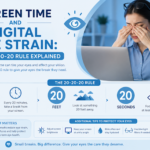 Screen Time and Digital Eye Strain: The 20-20-20 Rule Explained