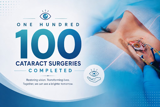 You are currently viewing One Hundred Cataract Surgeries, Completed