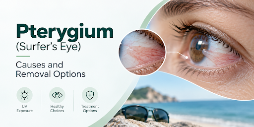 You are currently viewing Pterygium (Surfer’s Eye): Causes and Removal Options